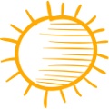 DayLogr Sun Logo